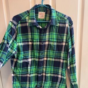 American Eagle Flannel Plaid Shirt